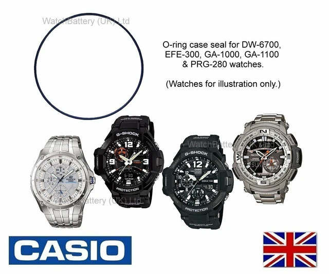 GUARNIZIONE GUARNIZIONE CUSTODIA O-ring Originale Casio DW-5600C DW-5000 DW-5400C MDV-501 MTD-1057 EUR 5,70 - IT - Foto 10