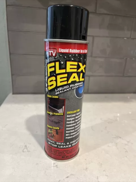 Flex Seal Jumbo Cans Liquid Rubber Spray Sealant Coating 14 oz (2-Pack)