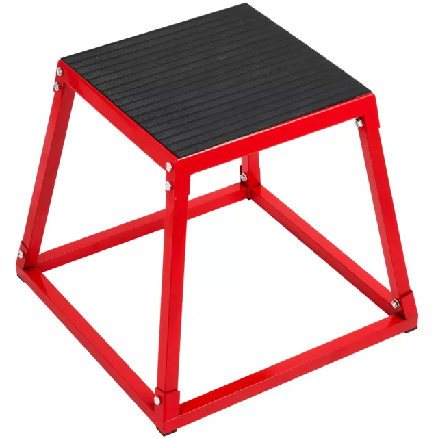 VEVOR 18" Plyometric Box Plyo Jump Plateform Fitness Exercise Steper Athletes