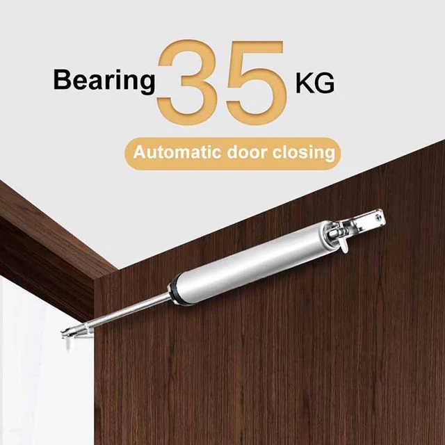Chiudiporta Lega Alluminio 35KG Posizionamento Metallo Chiudiporta Automatico Hardware