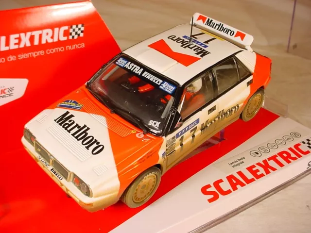 Scalextric SCX Lancia Delta Integrale #17 'Dirty' U10492 #105 von 500 MB