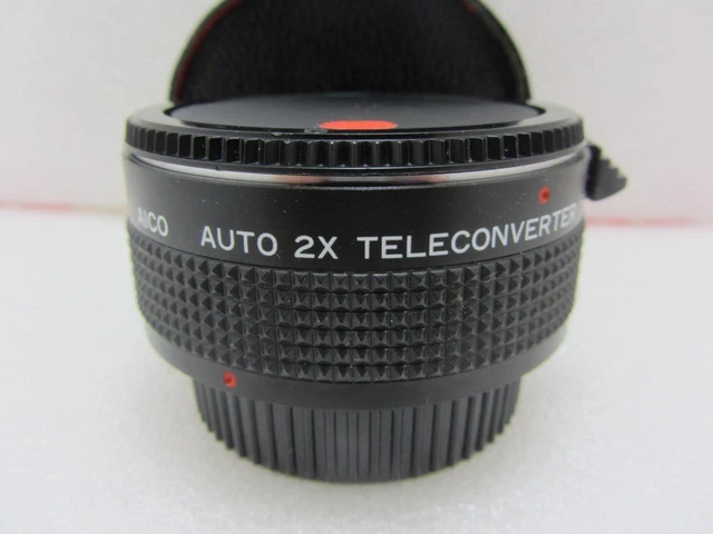 Teleconvertidor Aico Auto 2x MC para montaje Pentax PK