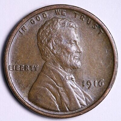 1916 Lincoln Wheat Cent Penny CHOICE UNC *UNCIRCULATED* MS E117 ZM
