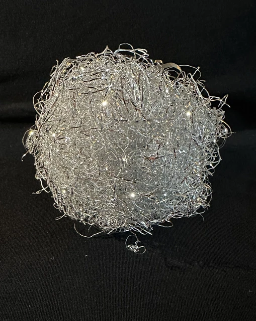 100 Gramm Hochwertig Gefertigte Edelglanz Aluminiumspäne / Fäden Hochglitzernd