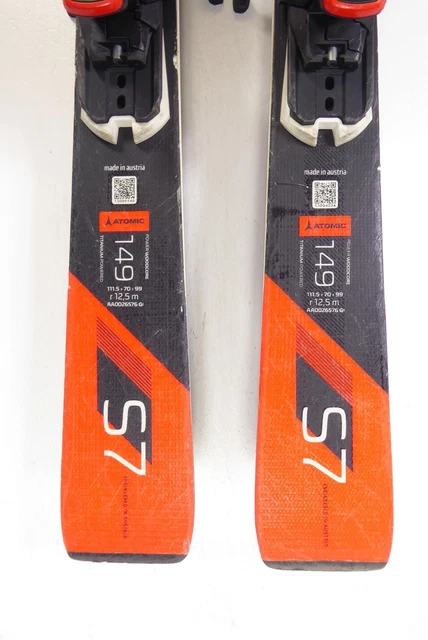 ATOMIC Redster S7 Premium-Ski Länge 149cm (1,49m) inkl. Bindung! #1357 2