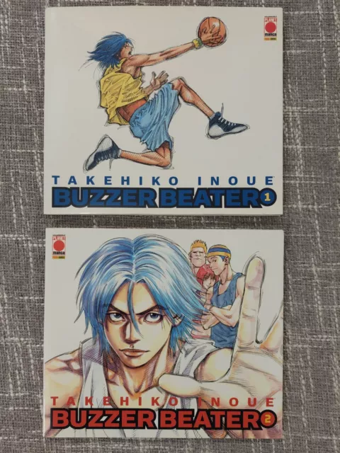 Buzzer Beater 1 e 2 di 4 OTTIMI Takehiko Inoue Vagabond Deluxe, Slam Dunk, Real