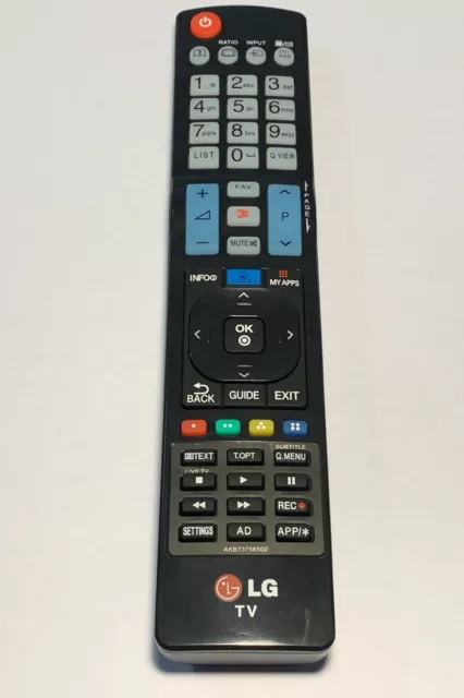 Brand New Lg Tv Remote Control Akb73756502 Compatible Akb73615309, Akb74115502