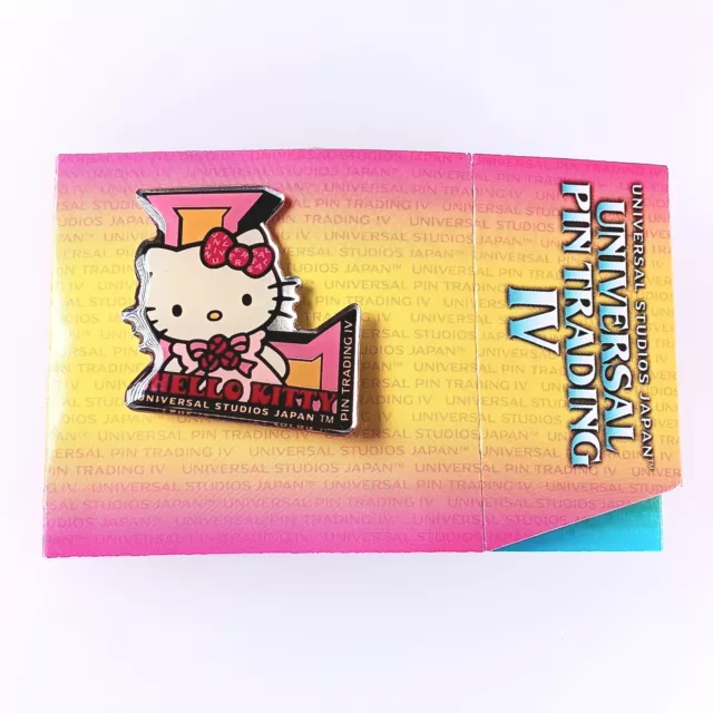 Hello Kitty's Grandpa Anthony White Sanrio Pins Pin Badge From Japan F/S