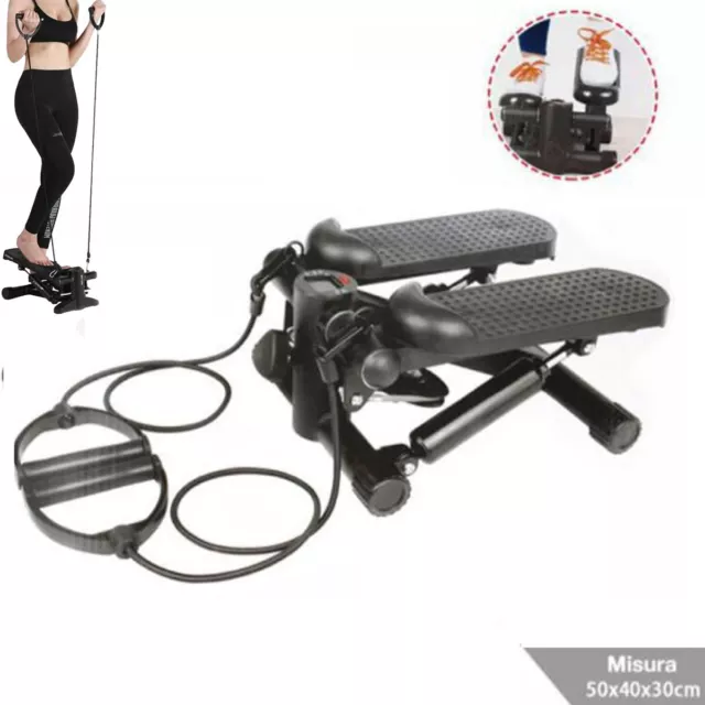 Stepper Allenamento Cardio Fitness Palestra Antiscivolo Movimento Verticale*