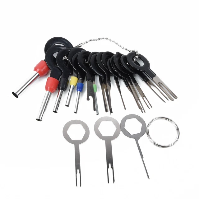 21Pcs/kit Terminal Removal Tool Car Plug Circuit Wire Extractor Pin Connector