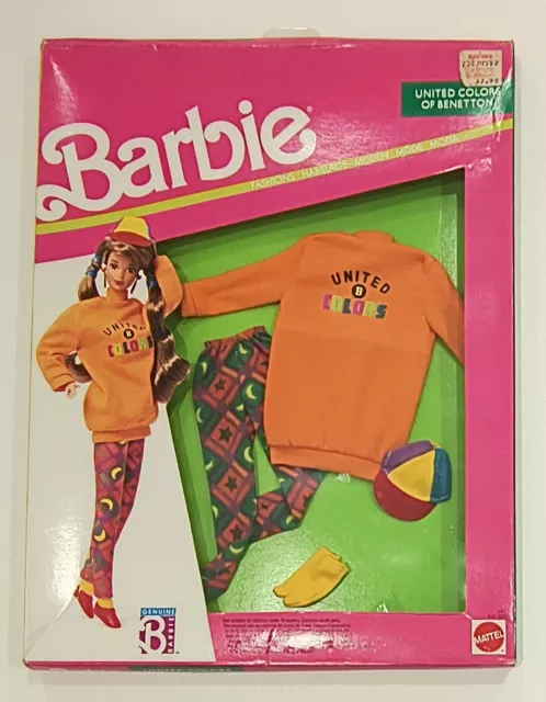 Barbie Bundle-  Fashions Outfit Benetton , Ken Dream Date Mattel