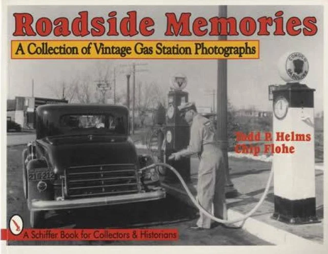 Vintage Gas Station Photographs 1920s-1970s Guide Incl Standard, Gulf Oil, More