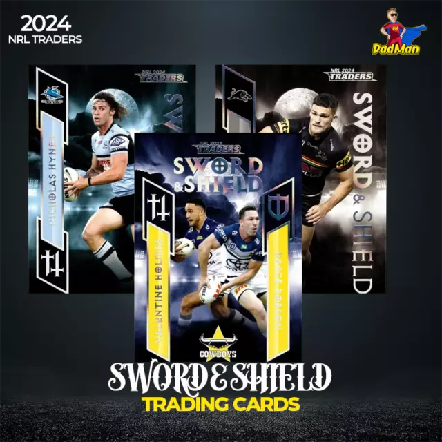 2024 NRL Traders - Titanium Trading Cards - Sword & Shield [Pick Your Card]