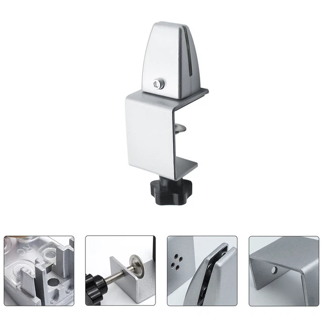 Clip partizione fissaggio clip scrivania divisore supporto clip argento ufficio