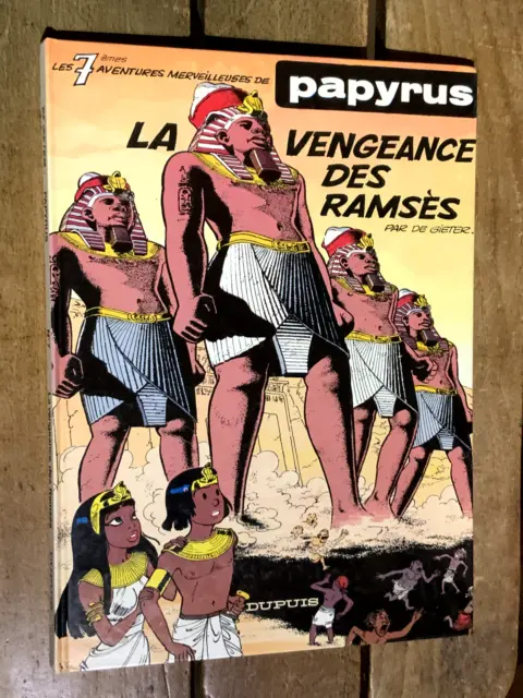 Papyrus 7 la vengeance des Ramsès De Gieter E.0.