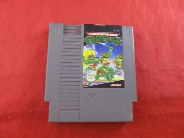 Teenage Mutant Ninja Turtles I (Nintendo NES 1989) game WORKS! TMNT 1
