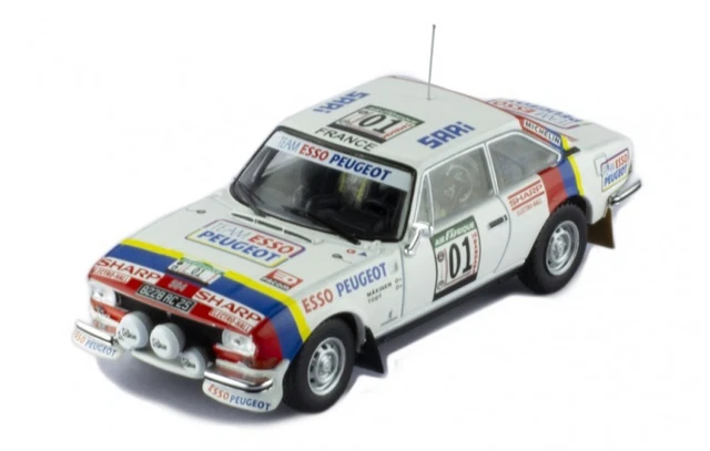 ixo RAC417A 1/43 PEUGEOT 504 COUPE V6 RALLY COTE D'IVOIRE 1978 Winner