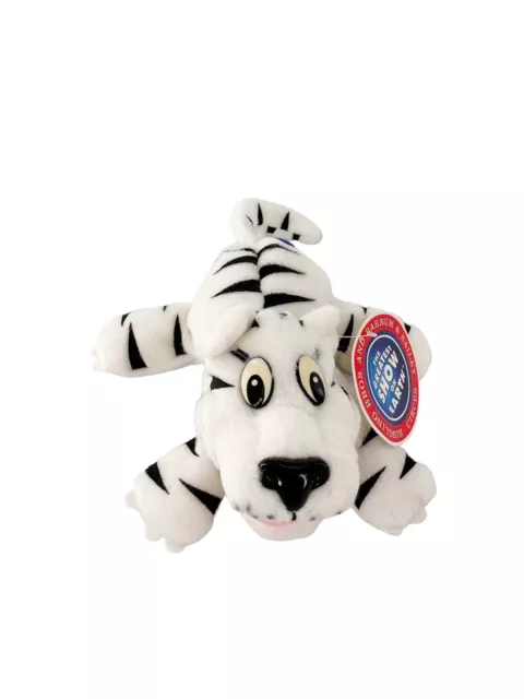 Ringling Bros Barnum & Bailey Circus White Tiger Cub Plush 8" Stuffed Animal Vtg