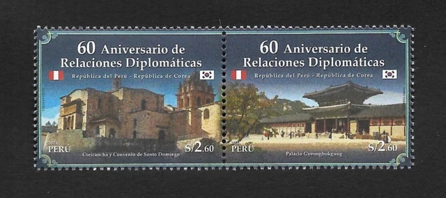 Peru 2023 , Korea Diplomatic Relations , MNH