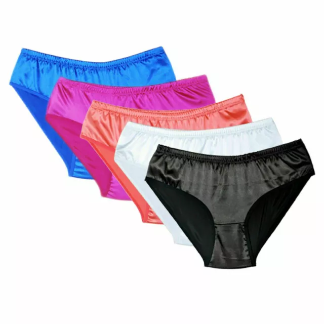 SATIN KNICKERS LADIES Panties Briefs Men's Soft Underwear Novelty Pack 5/1  £24.99 - PicClick UK
