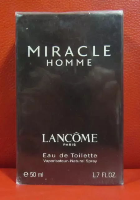 Miracle Homme 50 ml EDT by Lancome Discontinued Rare Sealed Box