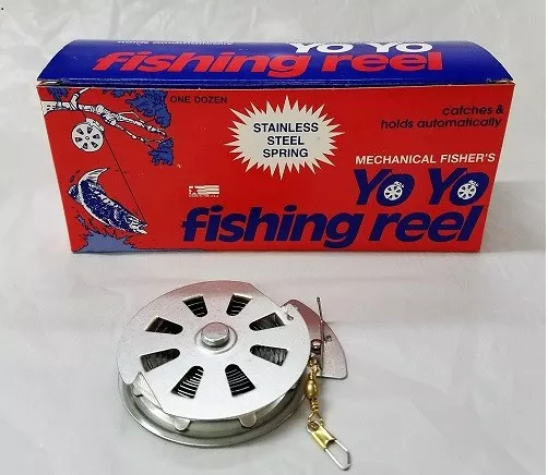 YOYO AUTOMATIC FISHING Reel, One Box Of 12 Yoyos (Mechanical