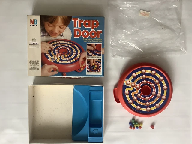 VINTAGE TRAP DOOR Board Game (MB Games, 1982) 100% Complete £9.99 ...