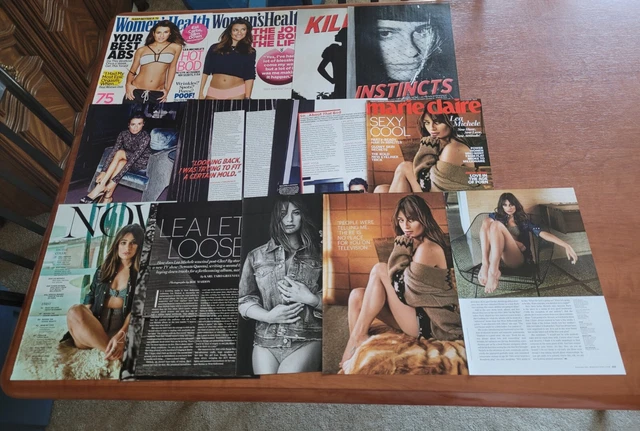 GLEE magazine clippings huge lot Lea Michele Cory Monteith Naya Rivera GLEE magazine clippings huge lot Lea Michele Cory Monteith Naya Rivera