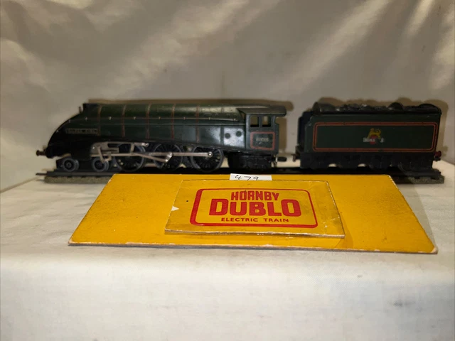 Hornby Dublo 3 Rail EDL11 Silver King A4 60016  Loco & Tender Serviced