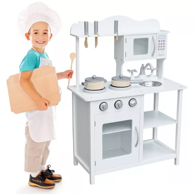 Cucina Giocattolo per Bambini, Accessori cucina giochi per bambini, legno  giocattoli educativi di simulazione di cottura di frutta, verdura e carne  da tagliare per bambini e bambina di 3+ anni : 