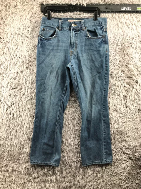 Mossimo Bootcut Jeans Size 32x32 Mens Mid Rise Medium Wash Blue