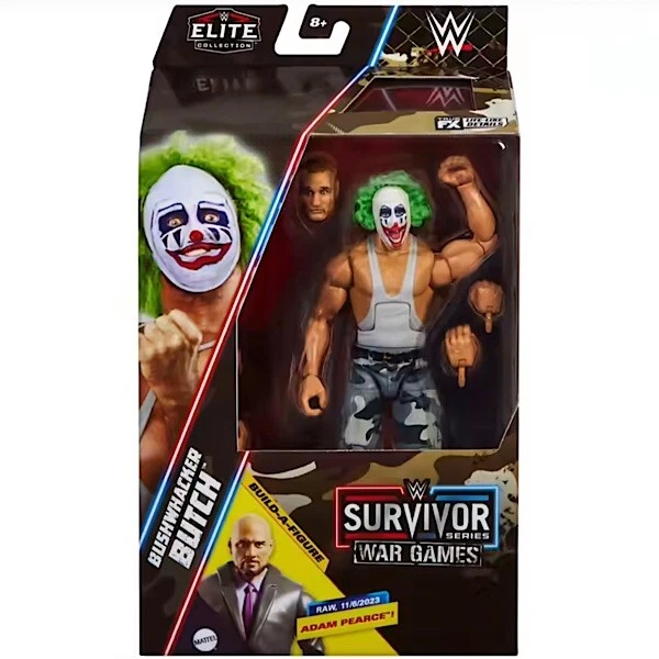 BUSHWACKER BUTCH WWE Mattel Elite Survivor Series 2024 Wrestling Action