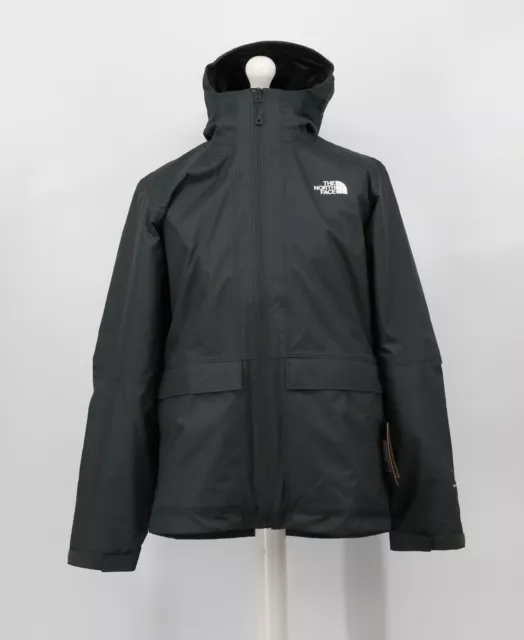 The North Face Mens Fleece Inner Triclimate Jacket Uk S Grey Black Rrp £225 Em