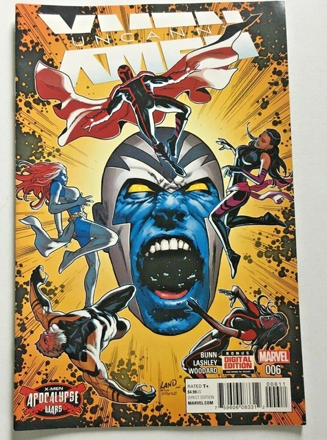 Uncanny X-Men. No. 6. (4Th Series). June  2016.Ken Lashley-Art.  Nm-. Cond.