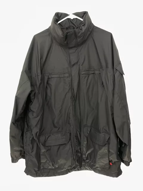 WOOLRICH ELITE SERIES Tactical Jacket Men's Size L Black Nylon 44420 ...