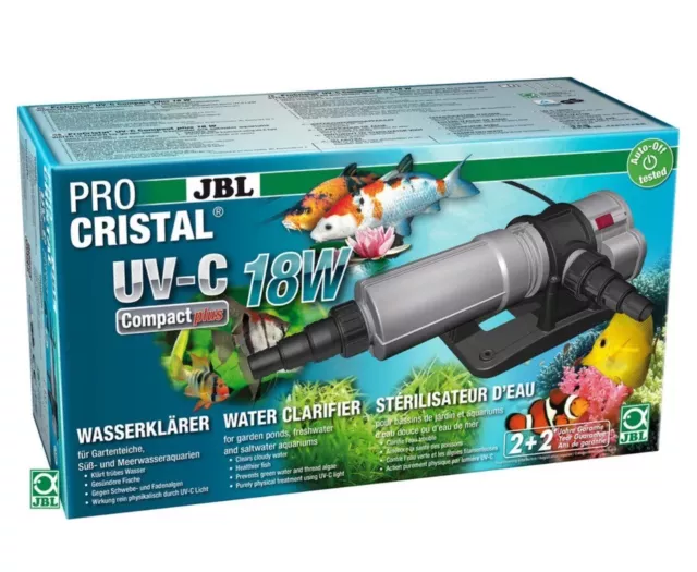 JBL pro Cristal UV-C Compact Plus 18W for Pond FreshWater / Saltwater Aquariums