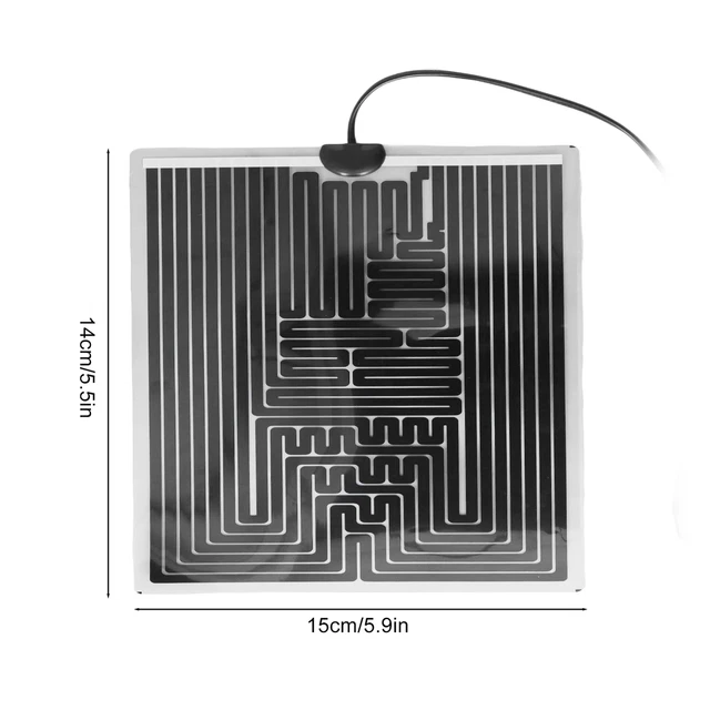 5W Temperature Adjustable PET Graphene Carbon Paste Reptile Under Tank Heat Mat❤
