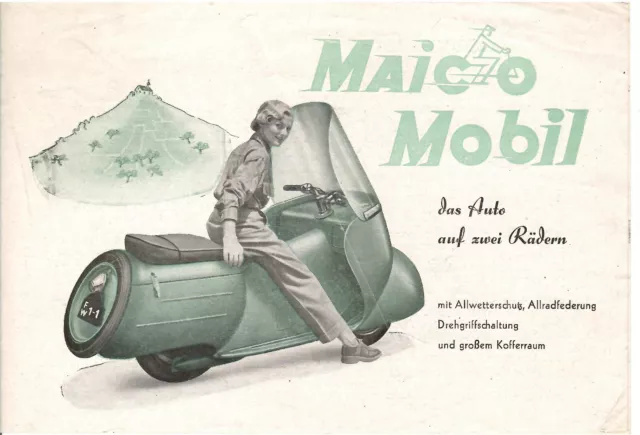 Brochure catalogue scooter MAICO MOBIL