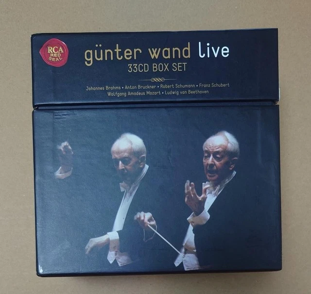 GUNTER WAND: LIVE Recordings - RCA Red Seal Classics 33CD Box Set