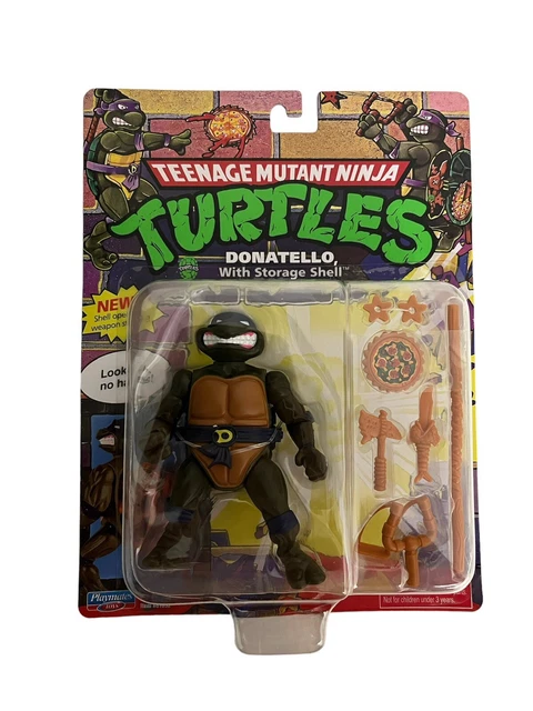 Teenage Mutant Ninja Turtles Classic Donatello w/ Storage Shell 4" Action Figure