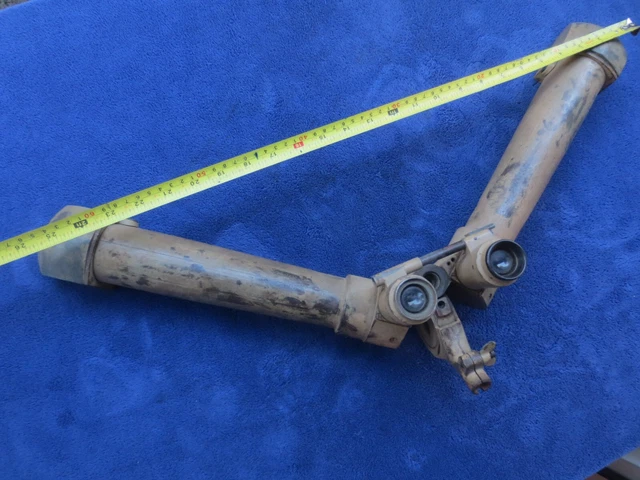 Original WW2 Allemand S. F.14 Périscope Jumelles Dak Dienstglas Machine Dhq 16