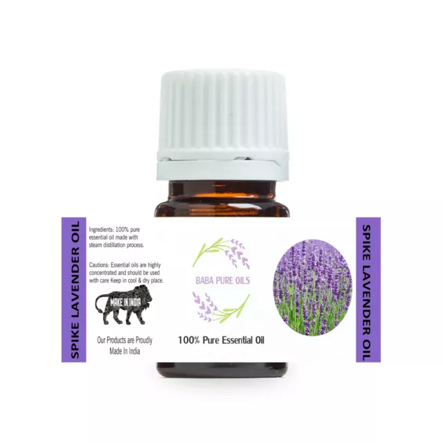 Spike Lavender Oil Pure Natural Essential Pure Organic From India Usd