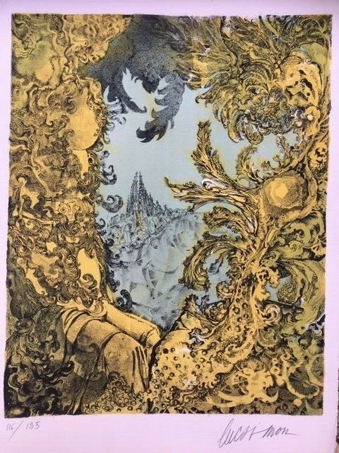 Luc Simon, Lithographie originale, signée, numérotée
