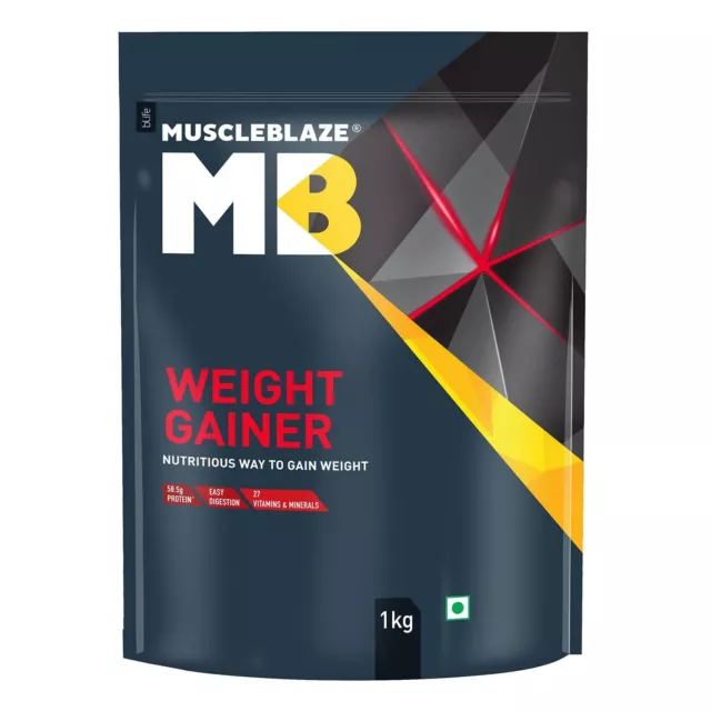 Ganador de peso MuscleBlaze - polvo (chocolate) elige la talla