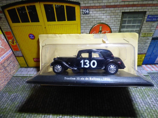 Voiture Citroën TRACTION 15 SIX DE RALLYES 1954 UH POUR ATLAS