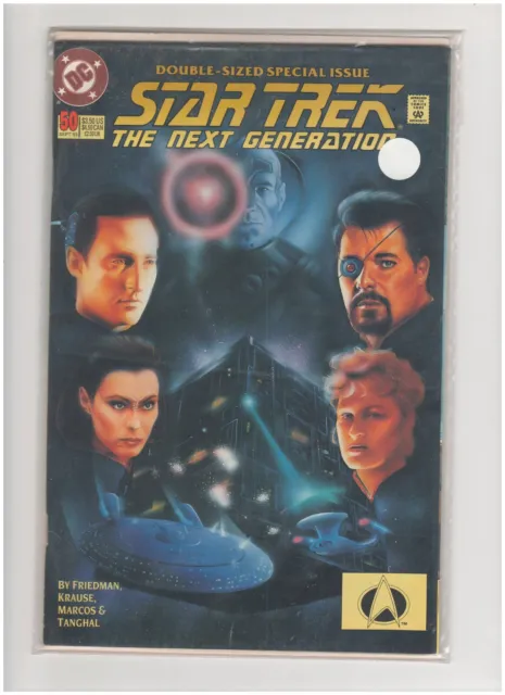 Star Trek The Next Generation #50 Sept 1993 DC Comics Comic Book