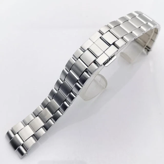 21mm Solid Watch Band Stainless Steel Bracelet For Maurice Lacroix PT6388 Watch