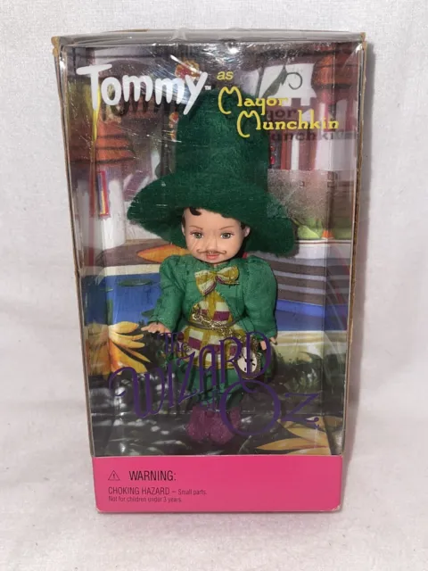 1999 Tommy as Mayor Munchkin Wizard of Oz Barbie Doll Mattel 25817 NIB