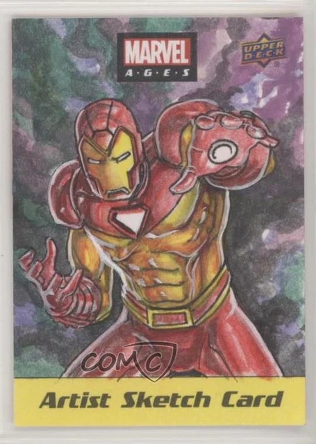 2020 Upper Deck Marvel Ages Sketch Cards 1/1 Daniel HDR Auto Sketch 07yb