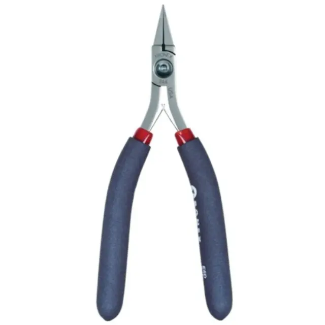 Tronex 744 Flat Nose Short Smooth Jaw Pliers